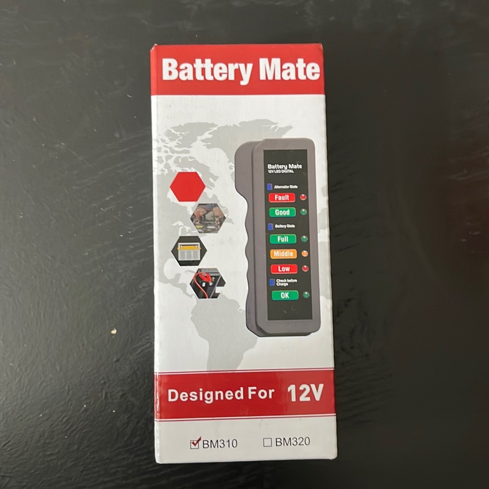 Automotive Battery Tester 12V Car Load Tester Indicator Alternator Tester